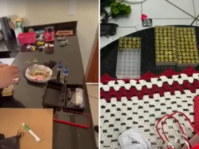Dois são presos com pistola, drogas e munições em operação em Jaguaré