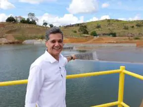 Inaugurada pelo Governo do Estado Barragem do Rio Piraquê-Açu amplia segurança hídrica em Aracruz