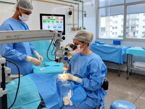 Hospital Geral de Linhares realiza mutirão de cirurgias de catarata até domingo