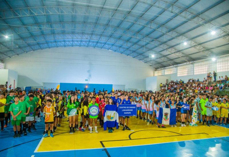 Esporte e integração: Linhares inicia fase municipal dos jogos escolares nesta quarta-feira