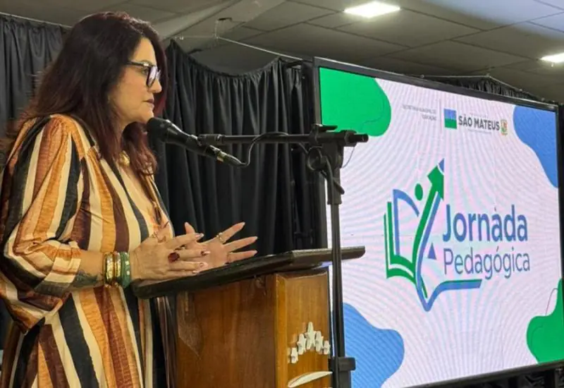 Jornada Pedagógica mobiliza rede municipal e alinha práticas de ensino em São Mateus