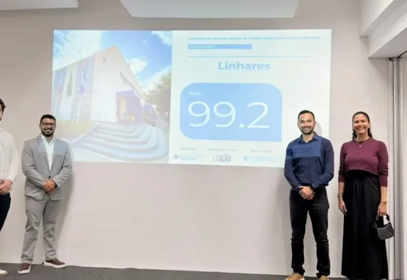 Linhares conquista nota 99.2 em Ranking Capixaba de Transparência na gestão