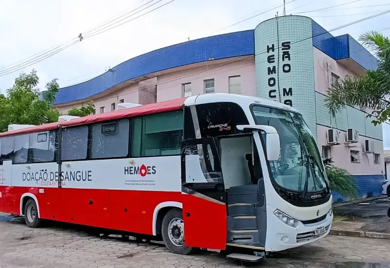 Ônibus vai percorrer 14 cidades do Norte do ES para coletar sangue