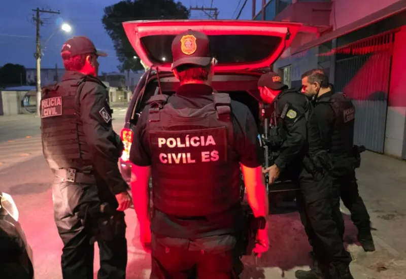 Operação contra facções prende 25 e cumpre 48 mandados no Norte do ES