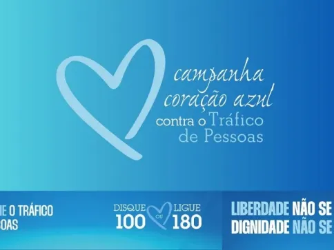 Pedro Canário adere à Campanha Coração Azul e reforça combate ao tráfico de pessoas