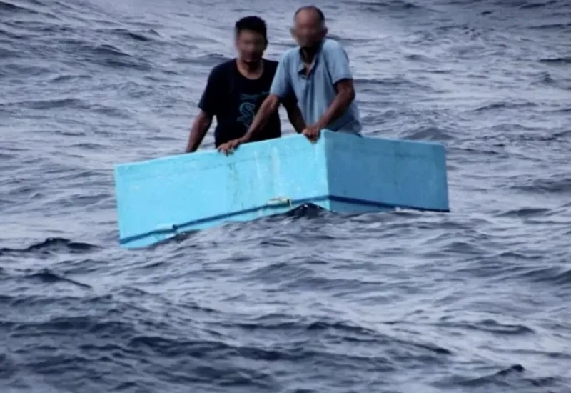 Pescadores do México passam cinco dias à deriva no mar em caixa térmica