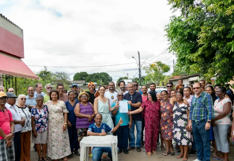 Prefeito de São Mateus assina Ordem de Serviço para levar rede de esgoto ao Nova Era