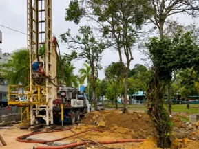 Prefeitura de São Mateus perfura novo poço para reforçar abastecimento de água no município