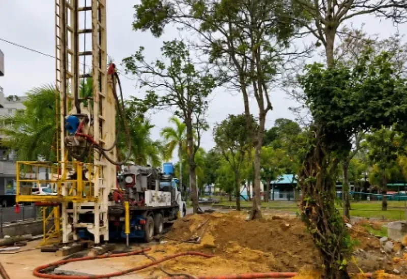Prefeitura de São Mateus perfura novo poço para reforçar abastecimento de água no município