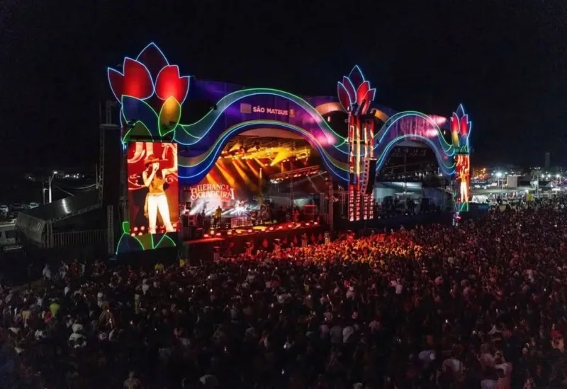 Rodeio, máquinas e shows movimentam o domingo da ExpoAgro São Mateus