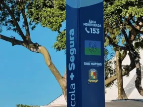 São Mateus começa a instalar oito totens do Programa Escola Mais Segura