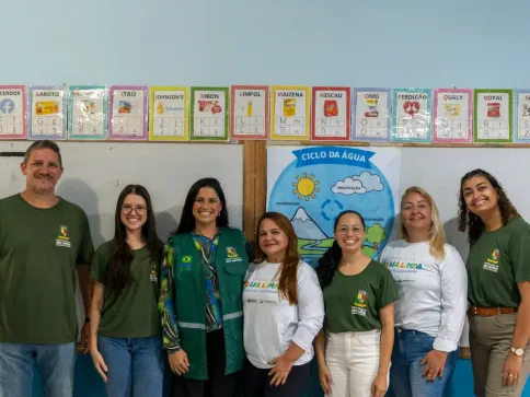 São Mateus leva educação ambiental a estudantes de Barra Nova Sul