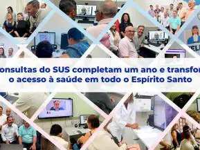 Teleconsultas do SUS completam um ano no Espírito Santo e ampliam oferta de saúde aos capixabas