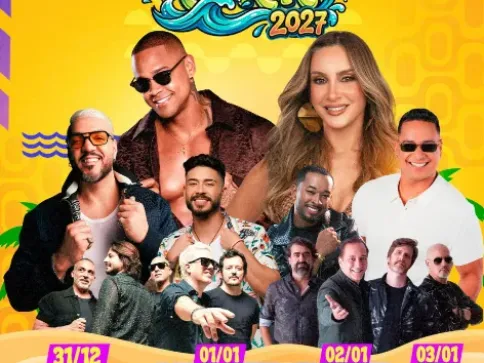 Verão Guriri 2027 terá Claudia Leitte, Belo, Léo Santana e mais cinco atrações nacionais