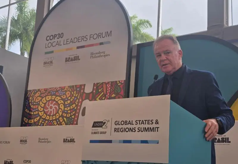 Casagrande destaca protagonismo de estados e municípios em fórum da COP30 no Rio