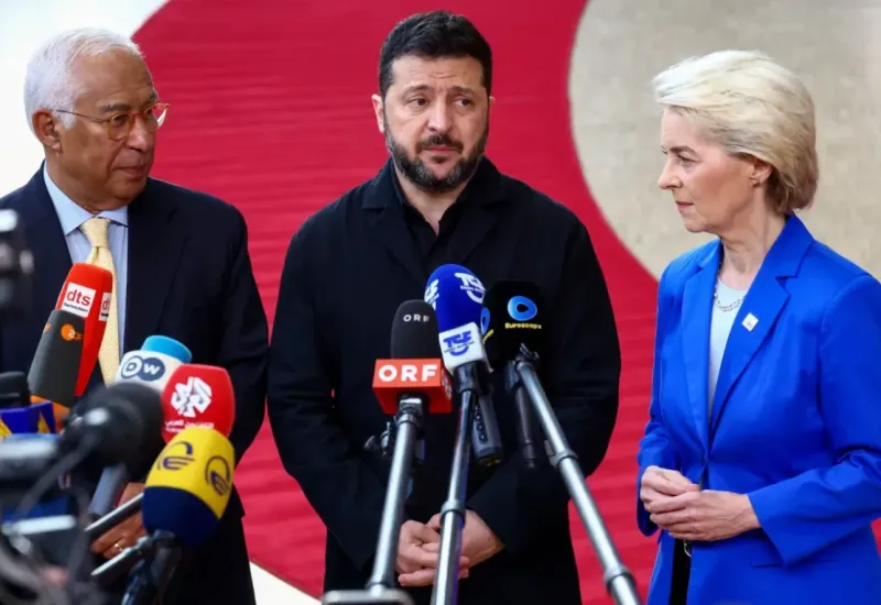 Zelensky diz que UE tem "verdadeiros líderes" em meio a briga com Trump