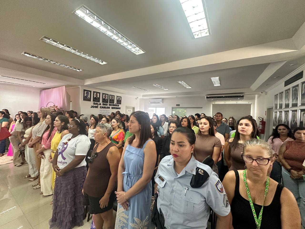 Câmara de Jaguaré realiza Sessão Solene em homenagem às mulheres e lança campanha de enfretamento à violência 6 WhatsApp Image 2026 03 13 at 15.46.57
