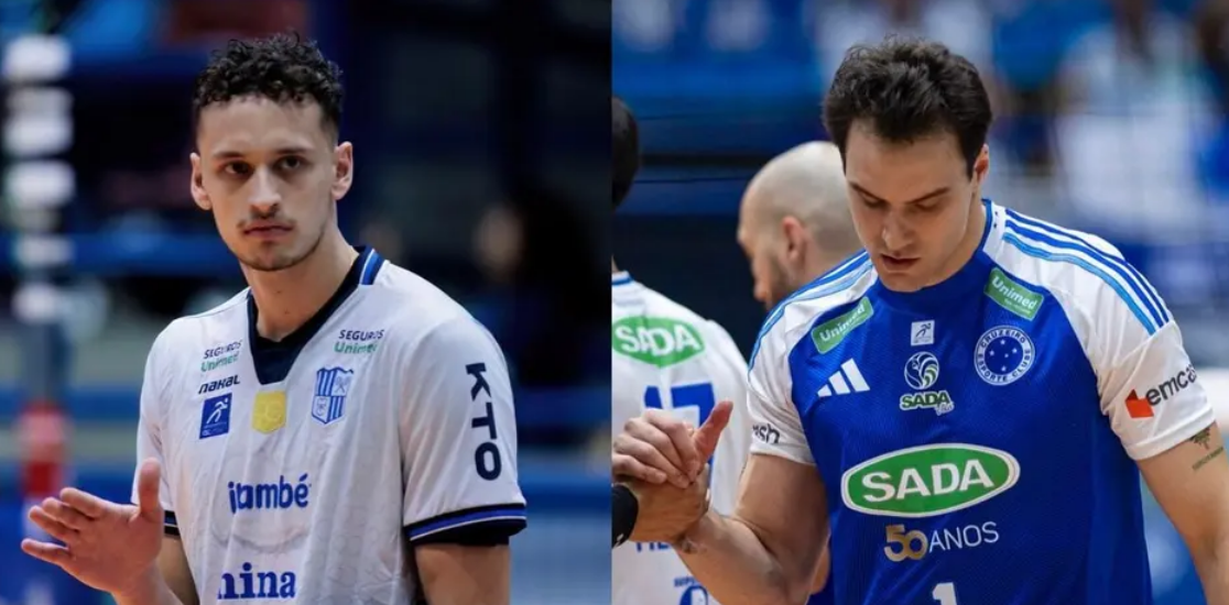 Herdeiros de medalhistas olímpicos buscam levar Minas e Cruzeiro à final da Superliga