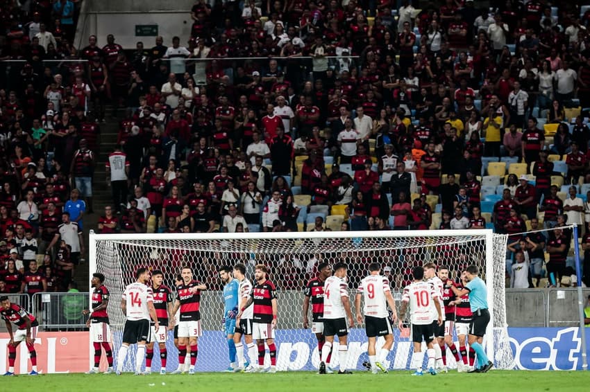 Flamengo x Estudiantes (Foto: Gilvan de Souza/Flamengo)