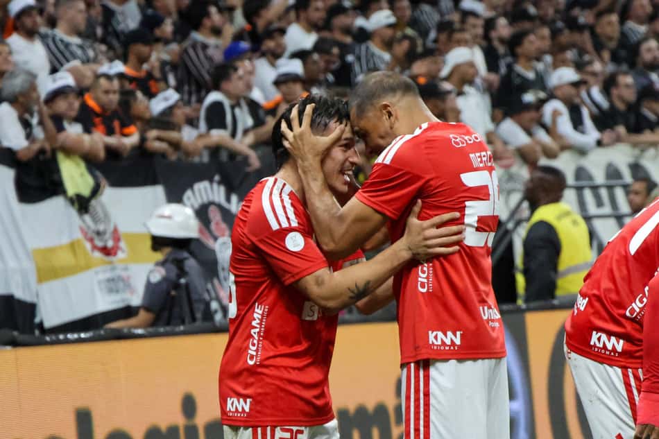 Internacional avançou de fase na Copa do Brasil contra o Corinthians (Foto: Divulgação/Internacional)