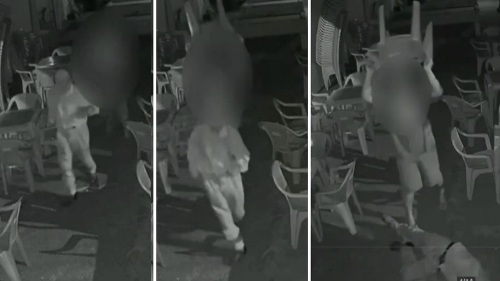 Homem de 66 anos é agredido por adolescente e resgatado embaixo de ponte no Espírito Santo — Foto: Reprodução